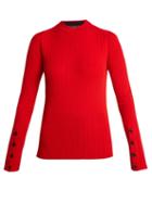 Matchesfashion.com Joseph - Merino Wool Sweater - Womens - Red