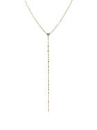 Shay - Infinity Emerald & 18kt Gold Necklace - Womens - Yellow Gold
