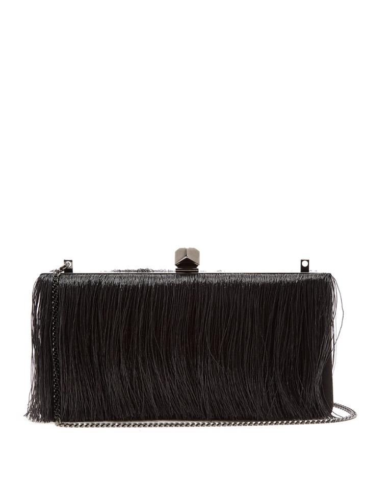 Jimmy Choo Celeste Small Fringe Clutch Bag