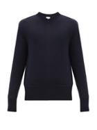 Matchesfashion.com Paul Smith - V-neck Merino-wool Sweater - Mens - Navy