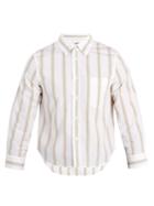 Marni Shrunken-fit Striped-cotton Shirt