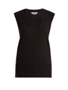 Isabel Marant Étoile Zanky V-neck Linen T-shirt