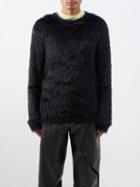 1017 Alyx 9sm - Crew-neck Chenille-knit Sweater - Mens - Black