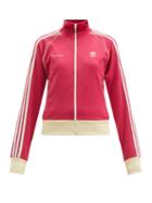 Matchesfashion.com Adidas X Wales Bonner - Three-stripe Jersey Track Jacket - Womens - Pink