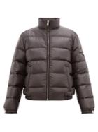 Matchesfashion.com Prada - Quilted Down Bomber Jacket - Mens - Black Green