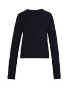 Matchesfashion.com Denis Colomb - Crew Neck Cashmere Sweater - Mens - Navy