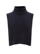 Allude - Rib-knit Cashmere Vest - Womens - Navy