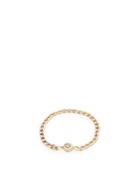 Loren Stewart Diamond & Yellow-gold Chain Ring