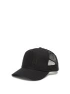 Amiri - Logo-embroidered Cotton-canvas Trucker Cap - Mens - Black