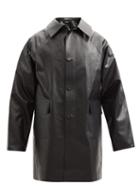 Mens Rtw Kassl Editions - Original Oil Cotton-blend Coat - Mens - Black