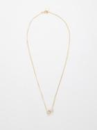 Completedworks - Cubic Zirconia & 14kt Gold-vermeil Necklace - Womens - Crystal Multi