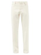 Bianca Saunders - Life Straight-leg Jeans - Mens - White