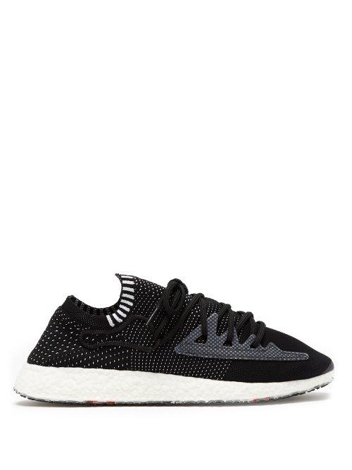 Matchesfashion.com Y-3 - Raito Racer Primeknit Trainers - Mens - Black