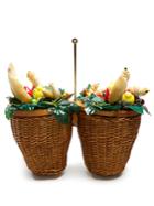 Charlotte Olympia Fruit Wicker Basket Bag