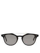 Monc - Kreuzberg Round Bio-acetate Sunglasses - Mens - Black