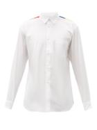 Matchesfashion.com Comme Des Garons Shirt - Patchwork Cotton-poplin Shirt - Mens - White Multi