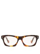 Matchesfashion.com Loewe - Cat-eye Tortoiseshell-acetate Glasses - Womens - Tortoiseshell