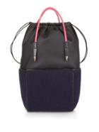 Toga Top-handle Felt Backpack