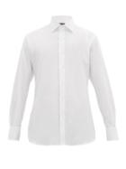 Matchesfashion.com Emma Willis - Superior French-cuffed Cotton-poplin Shirt - Mens - White