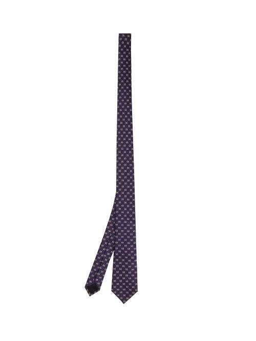 Matchesfashion.com Gucci - Gg-jacquard Silk Tie - Mens - Blue