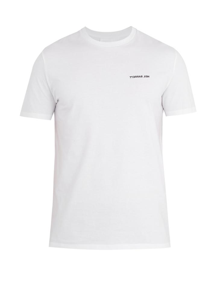 Neil Barrett Logo-print Cotton-jersey T-shirt