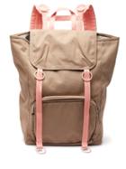 Matchesfashion.com Raf Simons X Eastpak - X Eastpak Bi Colour Canvas Backpack - Womens - Pink Multi
