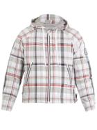 Matchesfashion.com Moncler - Checked Lightweight Hooded Jacket - Mens - Multi