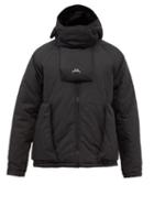 A-cold-wall* - Logo-print Hooded Padded-shell Jacket - Mens - Black