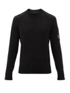 C.p. Company - Goggle-lens Wool-blend Sweater - Mens - Black