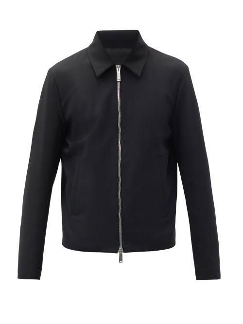 Matchesfashion.com Dsquared2 - Logo-cuffs Zipped Jacket - Mens - Black
