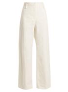 The Row Werto Wide-leg Cotton Trousers