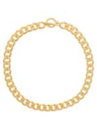 Matchesfashion.com All Blues - Moto Curb-chain Gold-vermeil Necklace - Womens - Gold