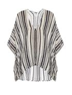 Velvet By Graham & Spencer Amidala Striped Cotton Top