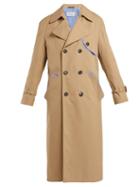 Matchesfashion.com Maison Margiela - Deconstructed Double Breasted Twill Trench Coat - Womens - Beige