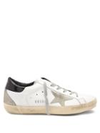 Matchesfashion.com Golden Goose Deluxe Brand - Super Star Low Top Leather Trainers - Womens - White Black