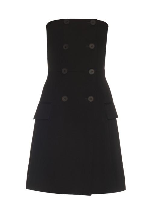 Stella Mccartney Lili Double-breasted Strapless Dress
