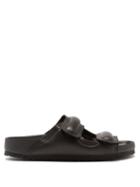 Ladies Shoes Birkenstock X Toogood - The Beachcomber Leather Sandals - Womens - Black