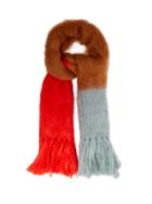 Matchesfashion.com Burberry - Oversized Mohair Blend Scarf - Womens - Multi