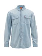 Matchesfashion.com Wardrobe. Nyc - X Levi's Patch Pocket Denim Shirt - Mens - Blue
