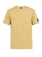 Matchesfashion.com Belstaff - Thom Crew Neck Cotton T Shirt - Mens - Yellow