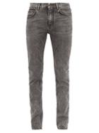 Matchesfashion.com Acne Studios - North Mid Rise Slim Leg Jeans - Mens - Dark Grey