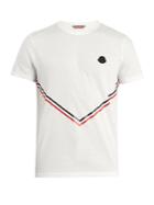 Moncler Stripe-print Cotton T-shirt