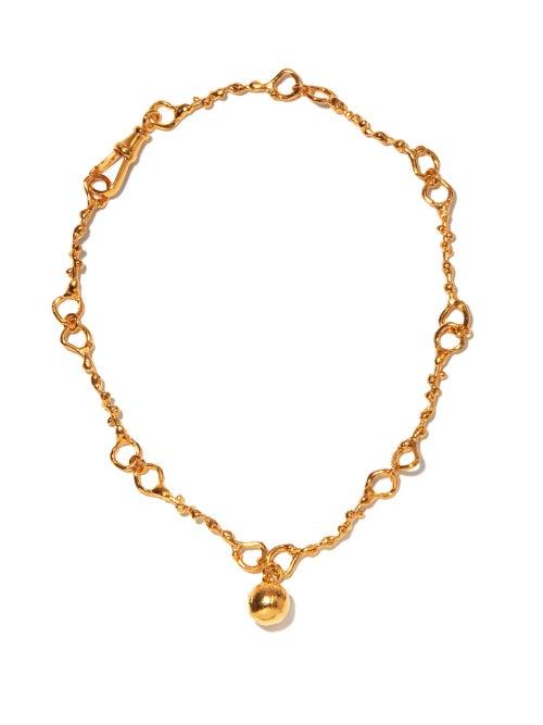 Matchesfashion.com Alighieri - The Ancient Forest 24kt Gold-plated Necklace - Womens - Yellow Gold