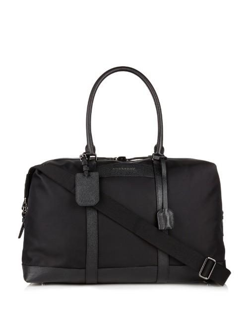 Burberry Brit Kingswood Nylon Weekend Bag