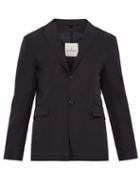 Matchesfashion.com Moncler - Mayenne Single Breasted Blazer - Mens - Navy