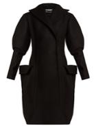 Jacquemus Oversized-pocket Double-breasted Wool Coat