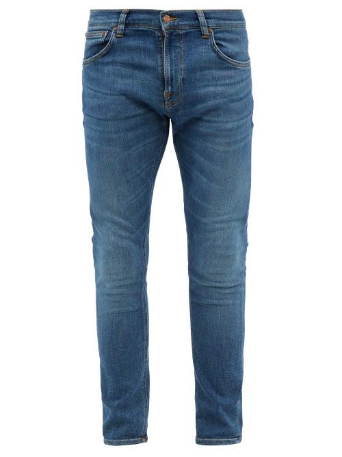 Nudie Jeans - Tight Terry Skinny-leg Jeans - Mens - Blue