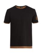 Fendi Double-layered Logo-embroidered Cotton T-shirt