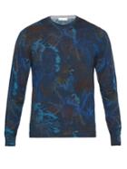 Etro Floral-print Wool-blend Sweater
