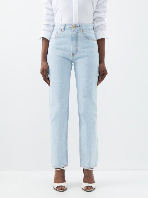 Blaz Milano - Nariida Sky Straight-cut Jeans - Womens - Light Denim